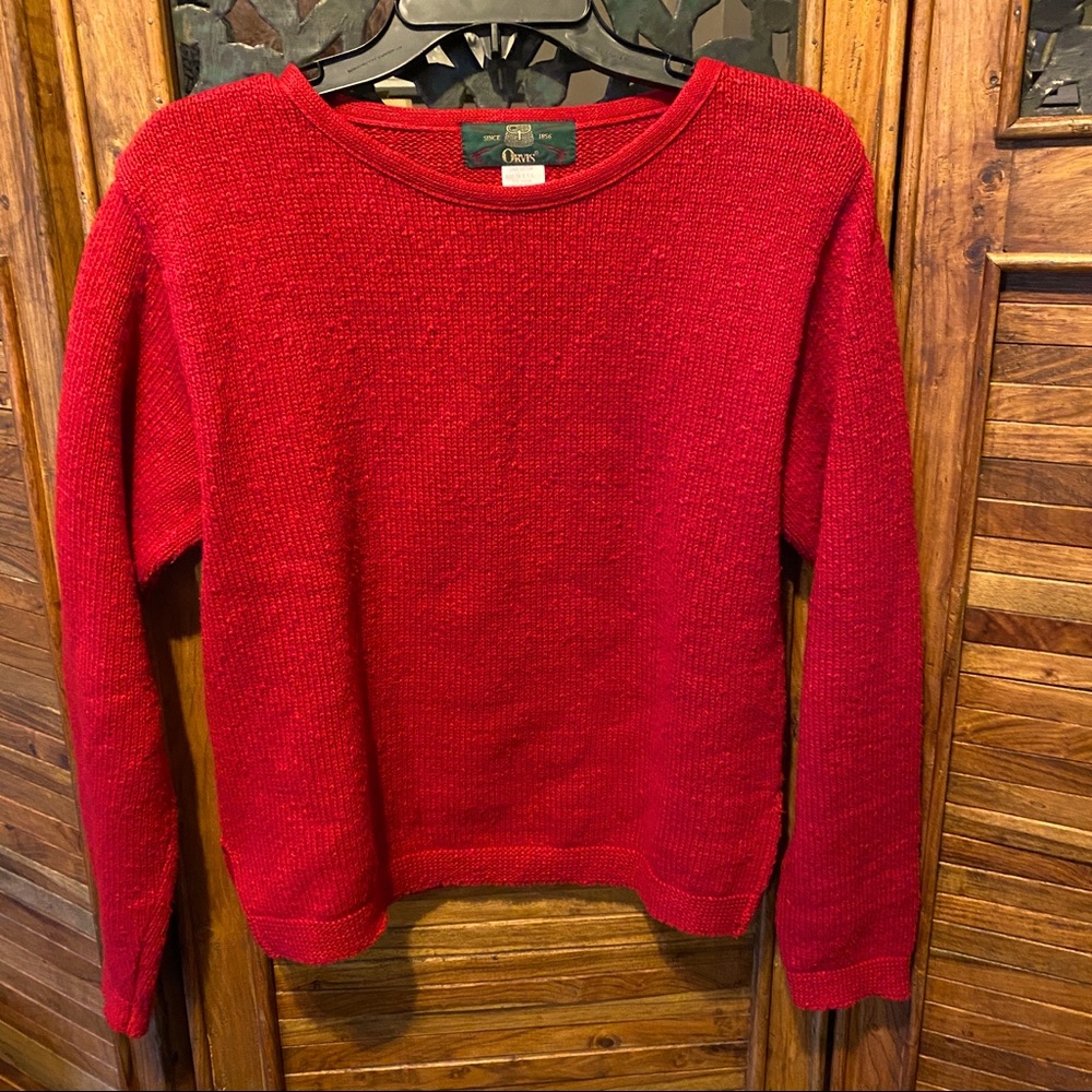 Vintage 90s Y2k Orvis Womens Sweater
